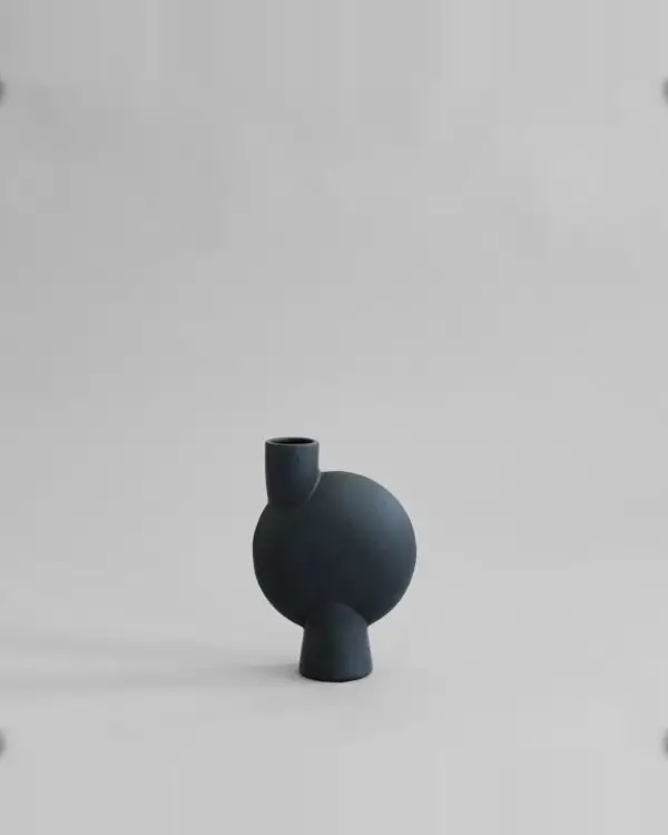 101 COPENHAGEN Sphere Vase Bubl Medio black
