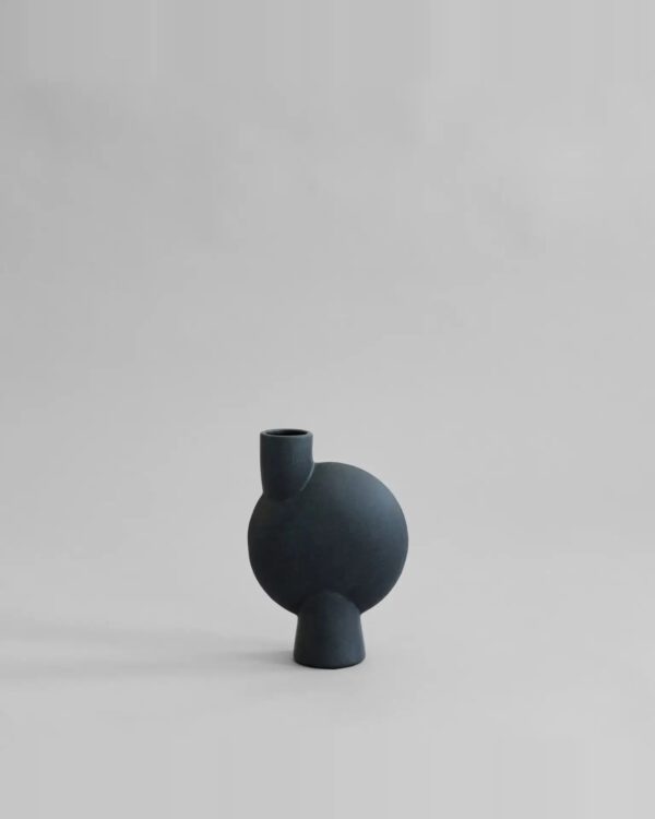 101 COPENHAGEN Sphere Vase Bubl Medio black
