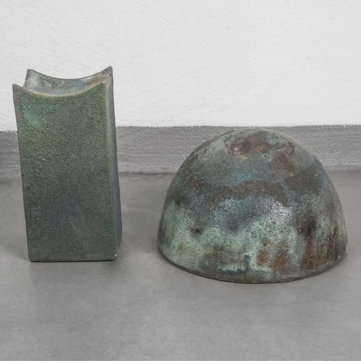 Block Vase Beton H32,5 ocean – Bild 2