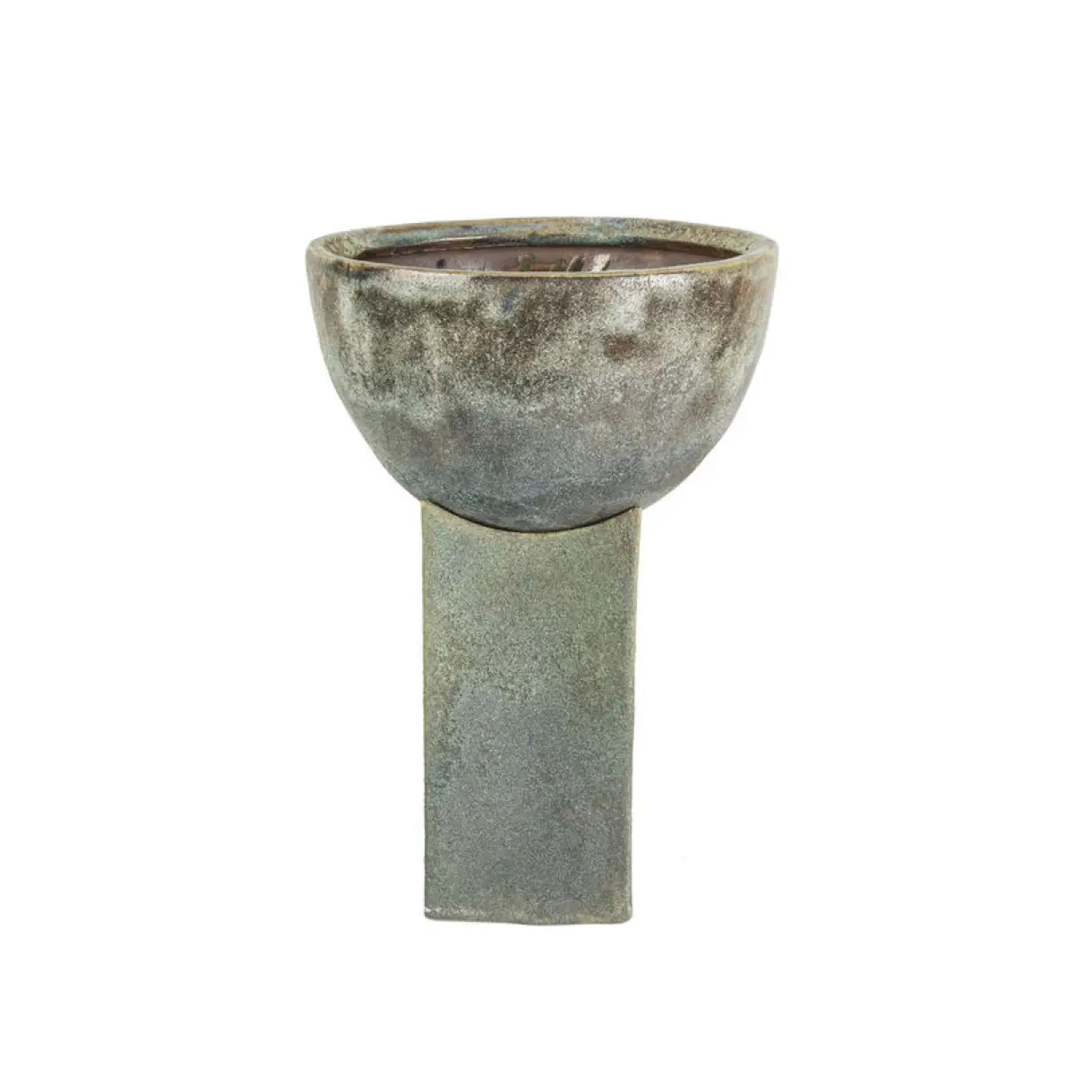 Block Vase Beton H32,5 ocean – Bild 3