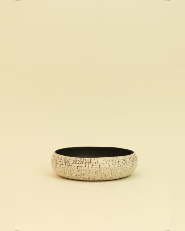 RINA MENARDI – Schale Craquelè M handcraftet