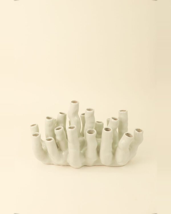 Vase Coral Reef weiß