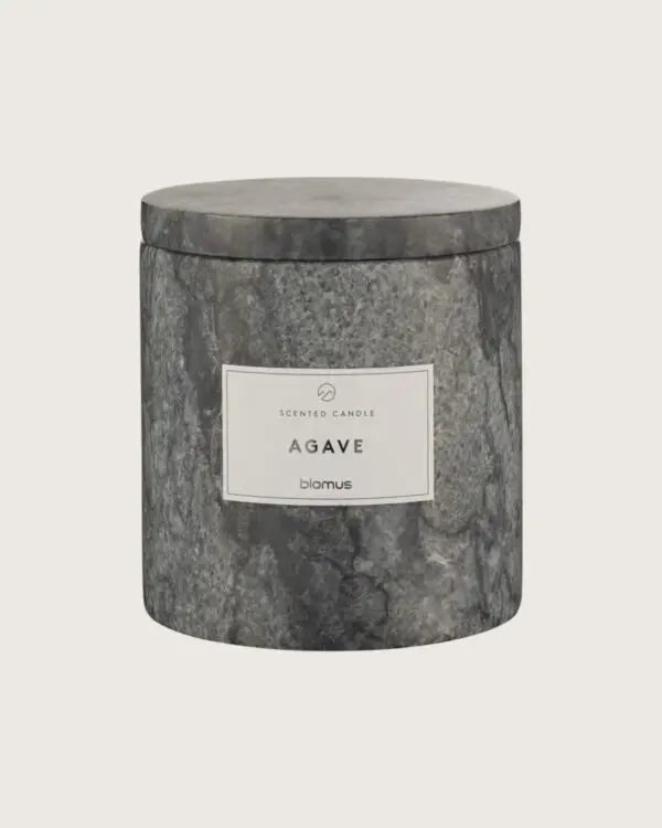 BLOMUS Duftkerze FRABLI Marmor magnet L Agave