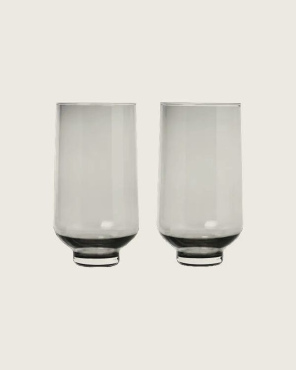 BLOMUS Trinkgläser FLOW smoke 400 ml (2er-Set)