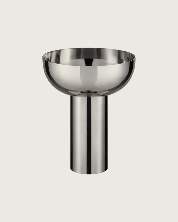 BLOMUS Vase MIYABI Edelstahl poliert L