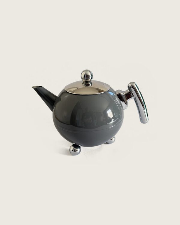 BREDEMEIJER Teekanne Duet Bella Ronde 1,2 l Cool Grey
