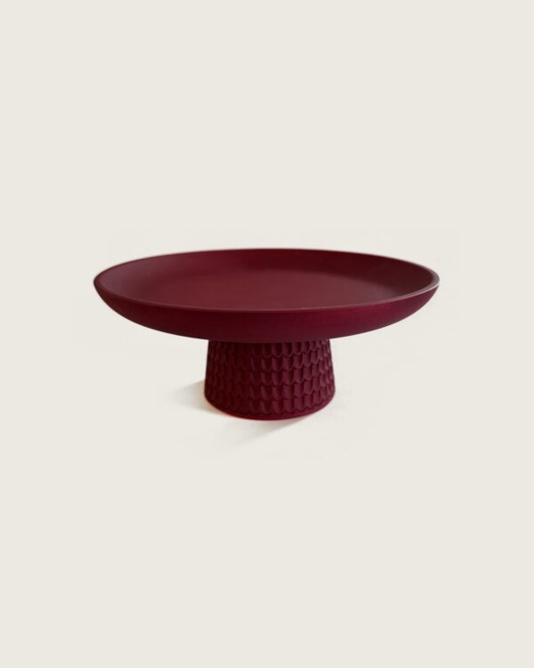 ZANAT Nera Bowl Medium Ahorn burgundy