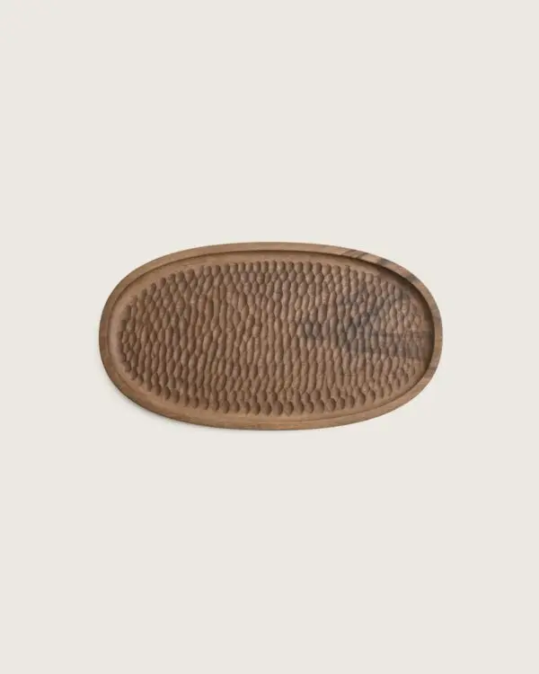 ZANAT Touch Tray Large Nussbaum